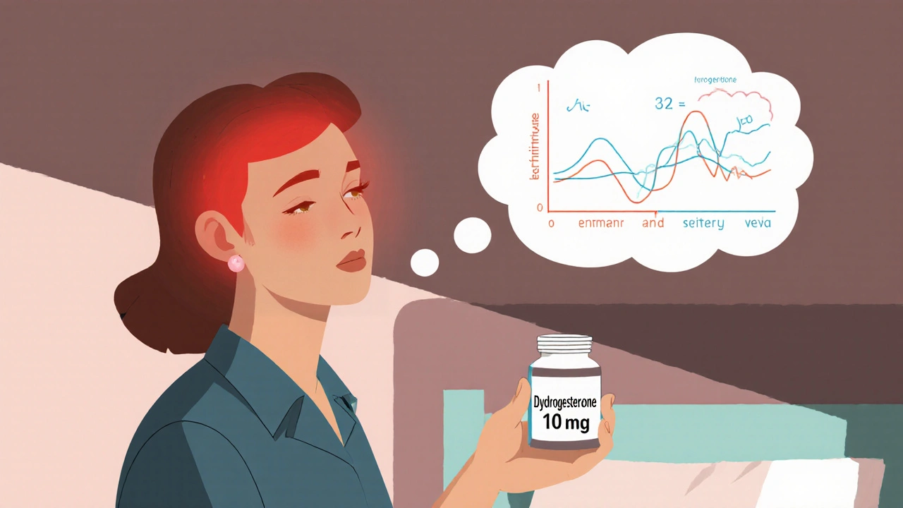 How dydrogesterone helps manage perimenopausal symptoms